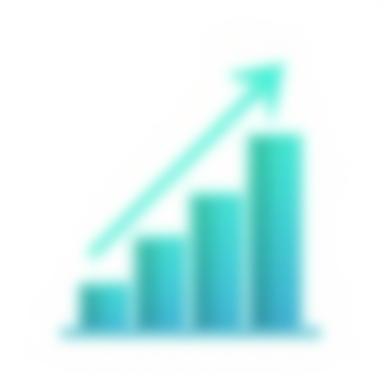 Growth chart icon
