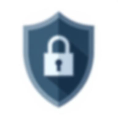 Shield with lock icon