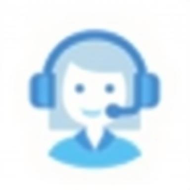 Customer support headset icon